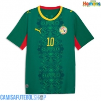 Camisa de time de futebol Senegal Sadio Mane #10 Replicas 2º Equipamento Mundo 2026 Manga Curta